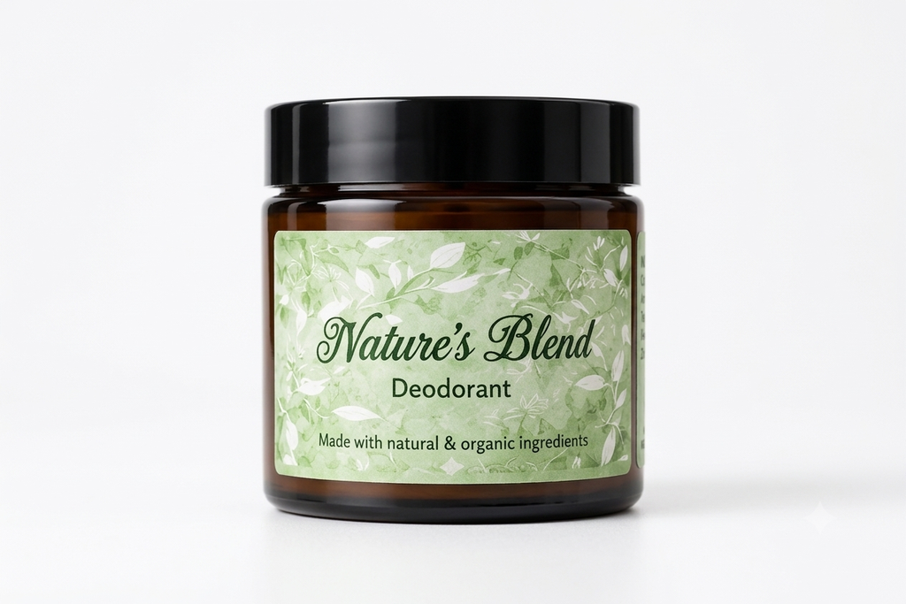 Natural and Organic Deodorant Cream