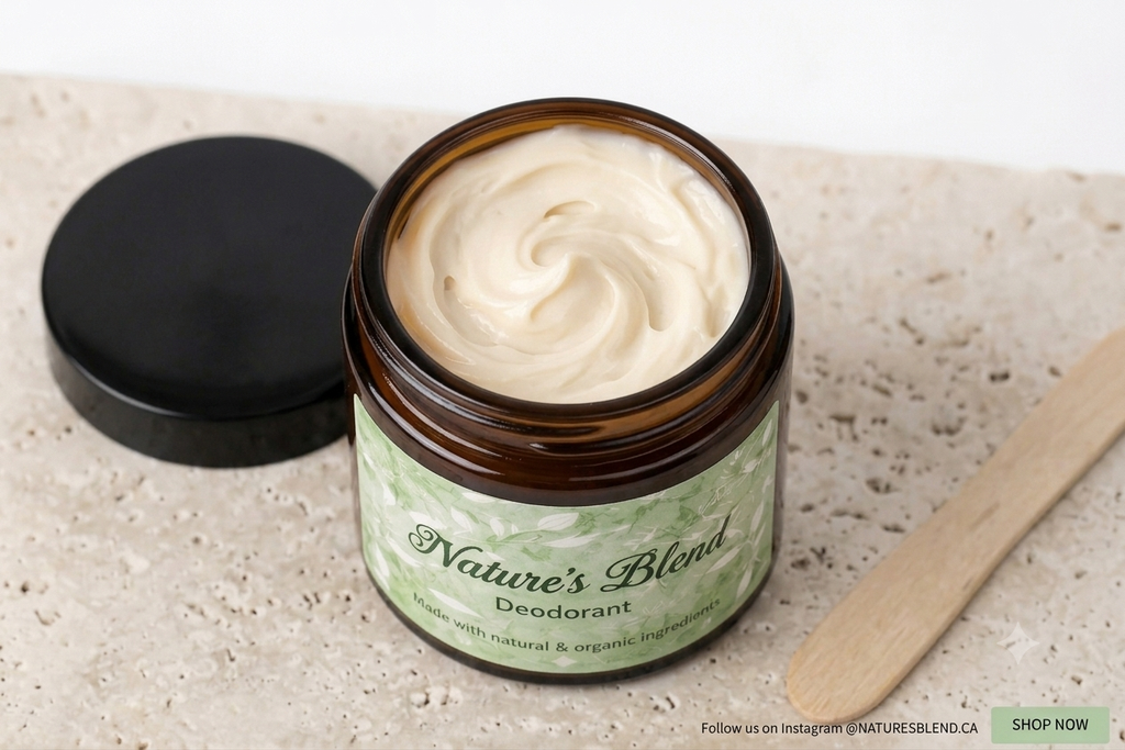 Natural and Organic Deodorant Cream