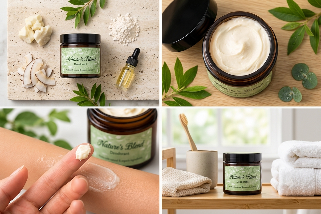 Natural and Organic Deodorant Cream